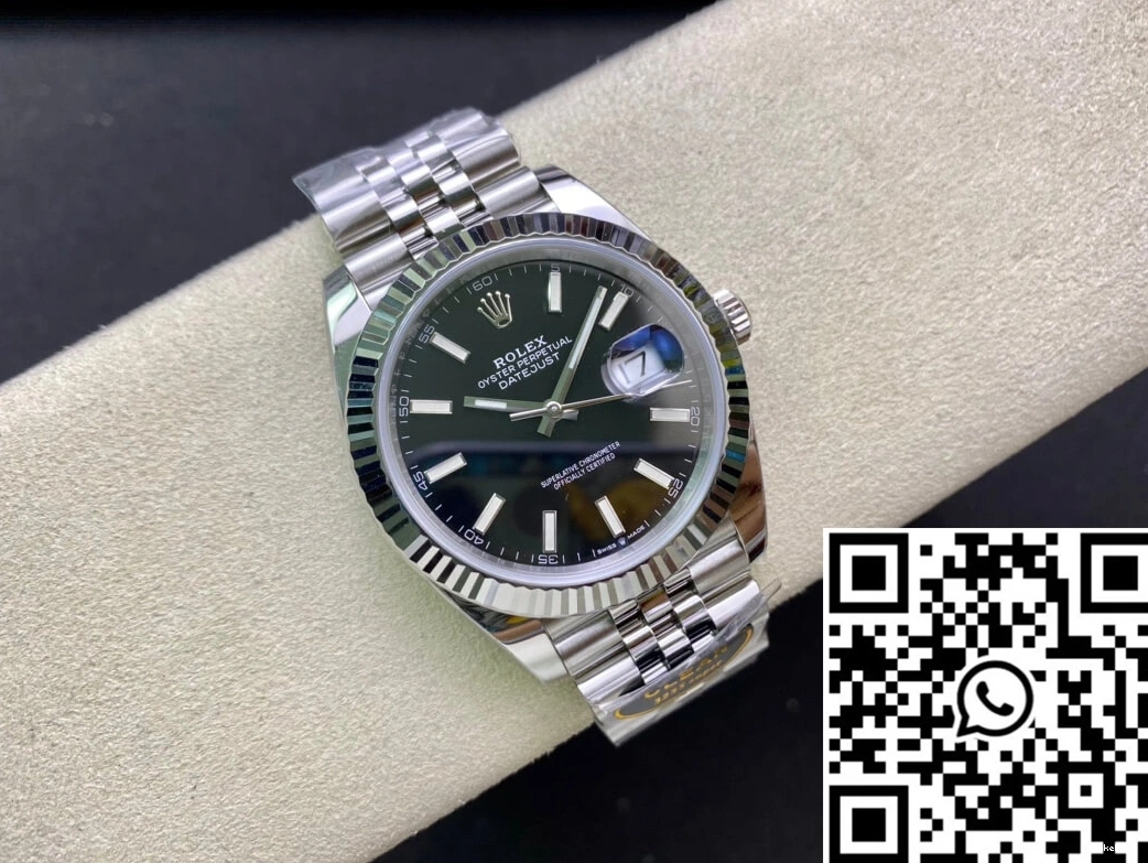 Datejust Rolex M126334-0018 Clean Black Factory Dial 0909